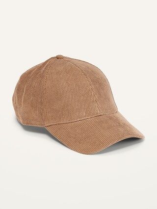 Gender-Neutral Corduroy Baseball Cap for Adults | Old Navy (US)