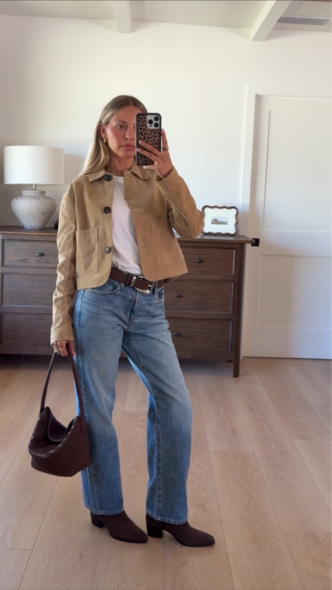 Suede & denim for fall!