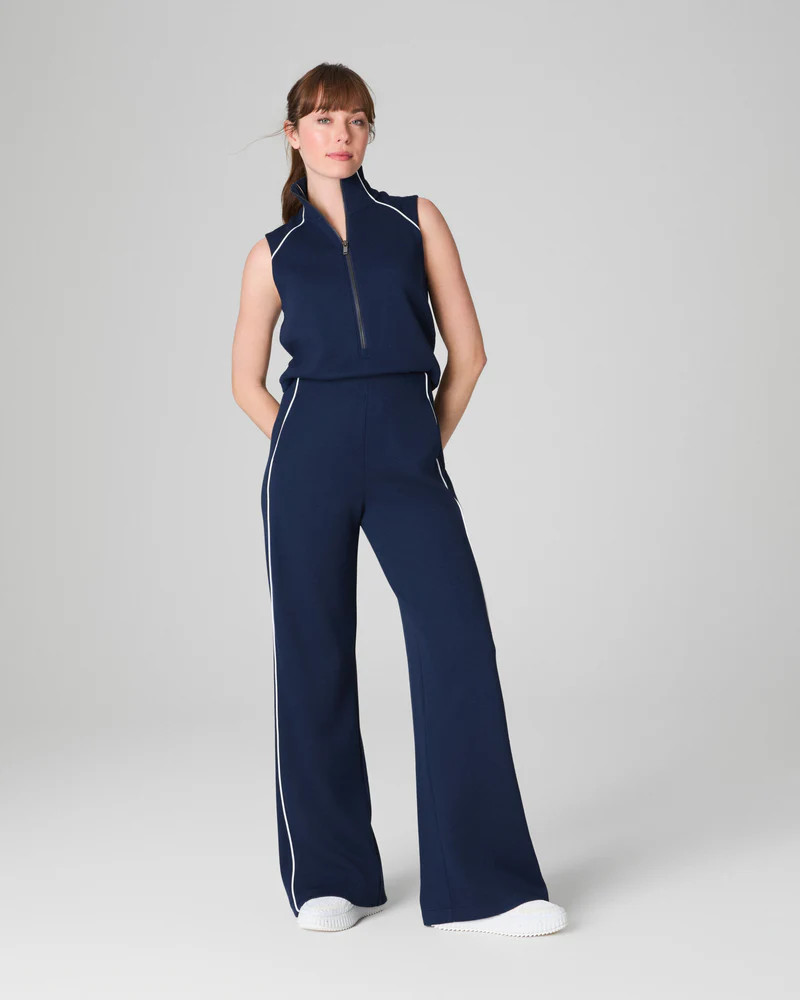 SPANX AirEssentials® Pique Sleeveless Mockneck Jumpsuit | Spanx