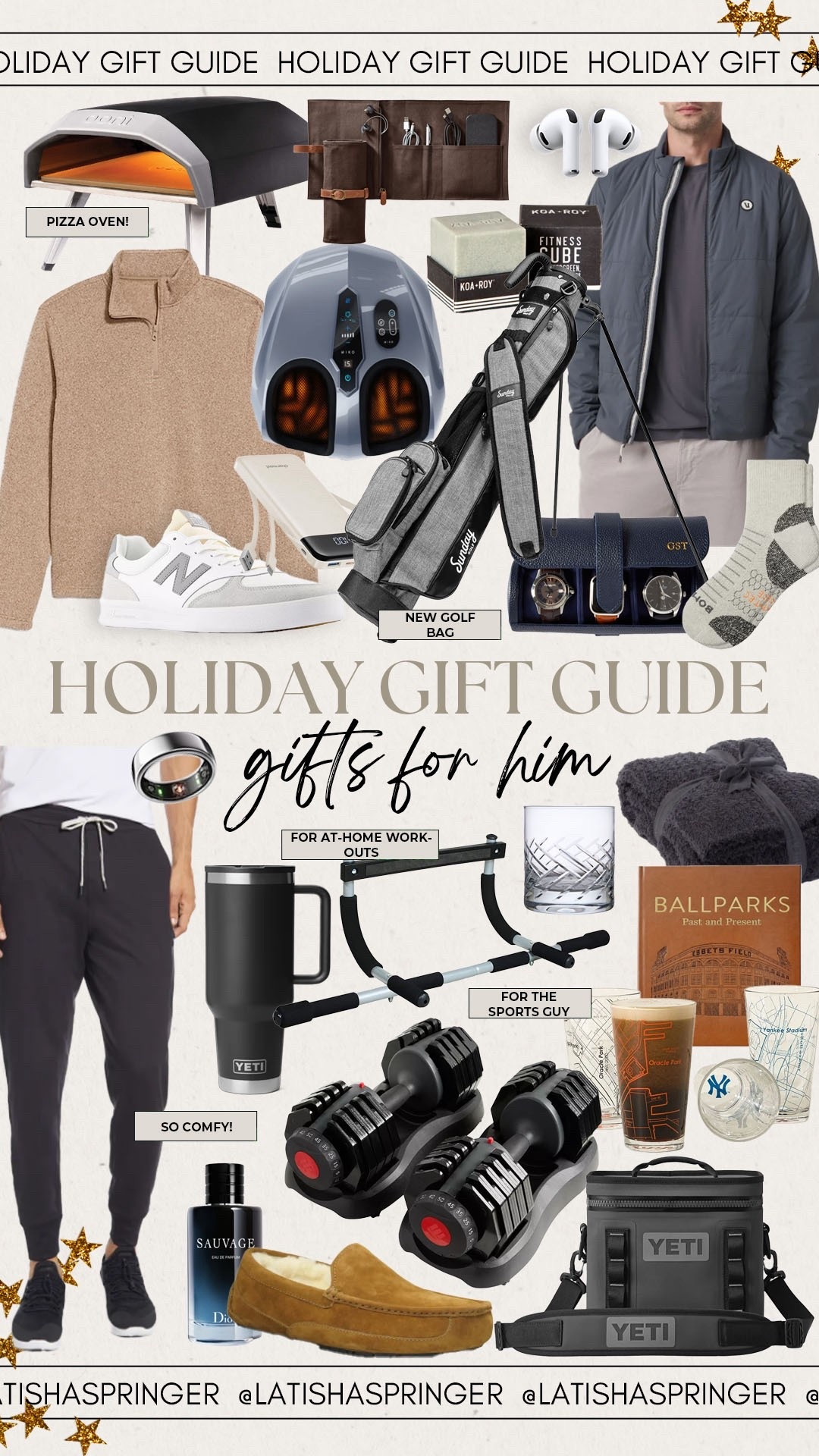 Holiday gift guide: gifts for him! 

#giftguide

Gifts he’ll love. Gifts for men. Holiday gifts for him. Gifts for guys. Gifts for the golfer. Gifts men will love  

#LTKHoliday #LTKGiftGuide #LTKMens