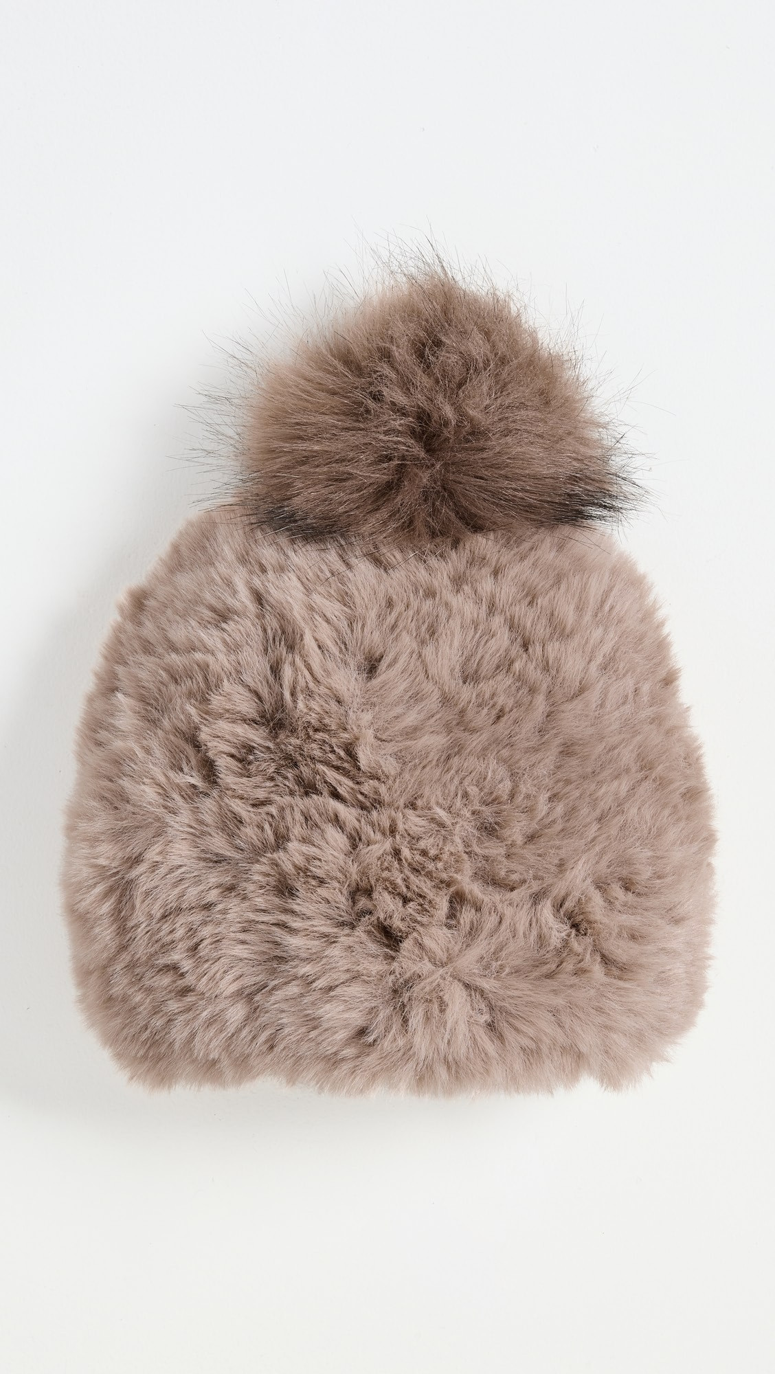 Faux Beanie with Faux Pom | Shopbop