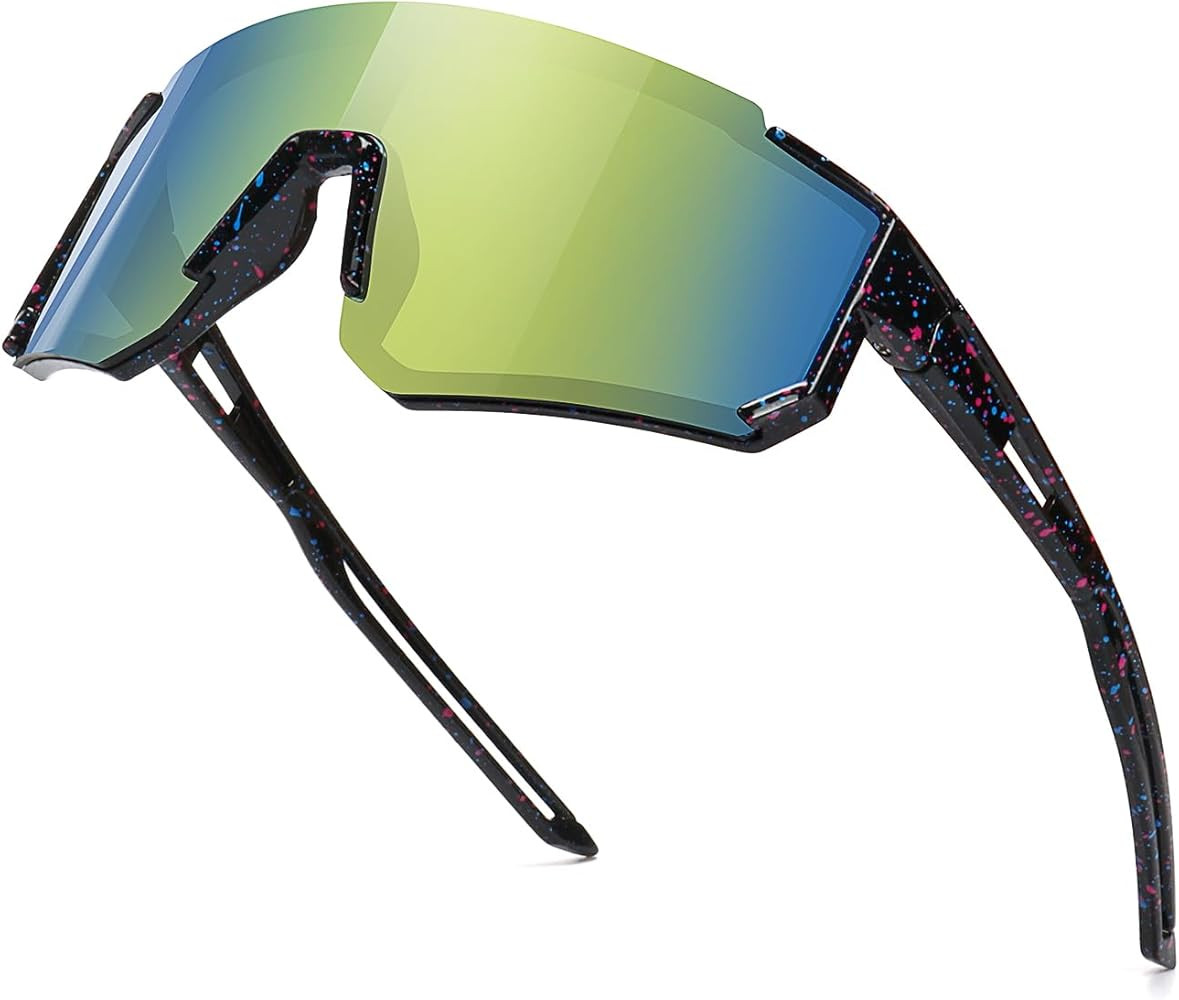 Youth Baseball Sunglasses for Boys Girls Age 6-12 Softball Cycling Sports Sunglasses for Kids Lig... | Amazon (US)