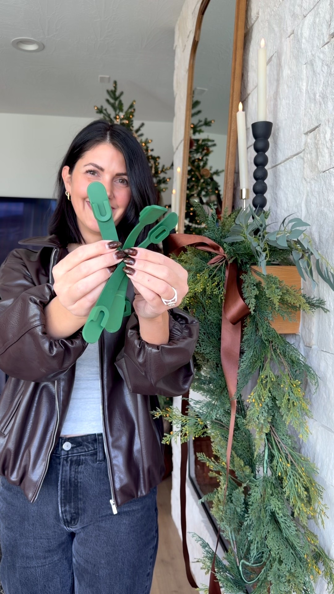 These hooks are a game changer for hanging garland on your mantle! Green might be sold out, but honestly mine is totally hidden so the Grey/white should still work great! 

#LTKSeasonal #LTKHoliday #LTKHome