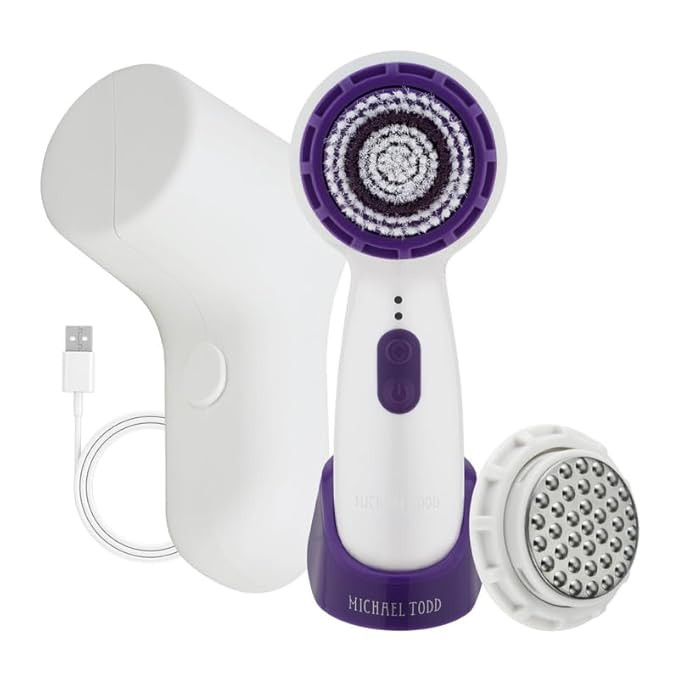 Michael Todd Beauty – Soniclear Petite – Facial Cleansing Brush System – 3-Speeds – Face ... | Amazon (US)