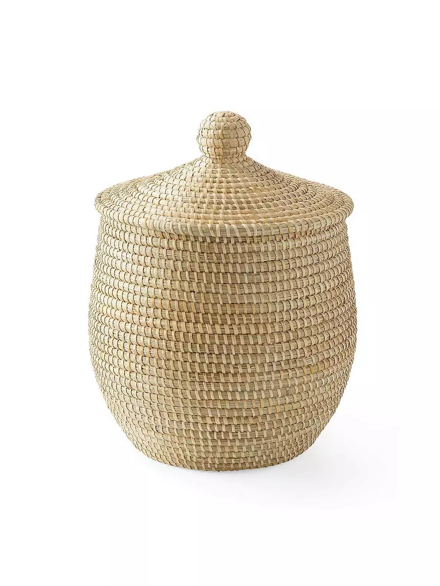 La Jolla Waste Bin | Serena and Lily