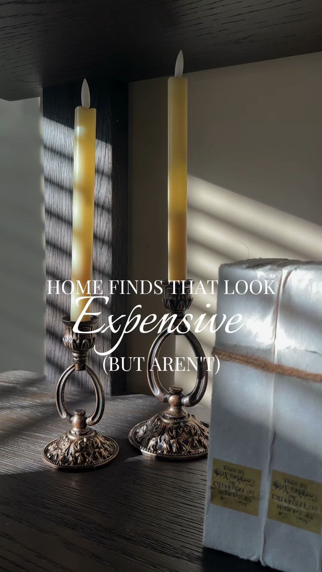 These candleholders add that warm vintage inspired vibe to your space. I love the detailing and affordable price point  

#LTKSaleAlert #LTKHome