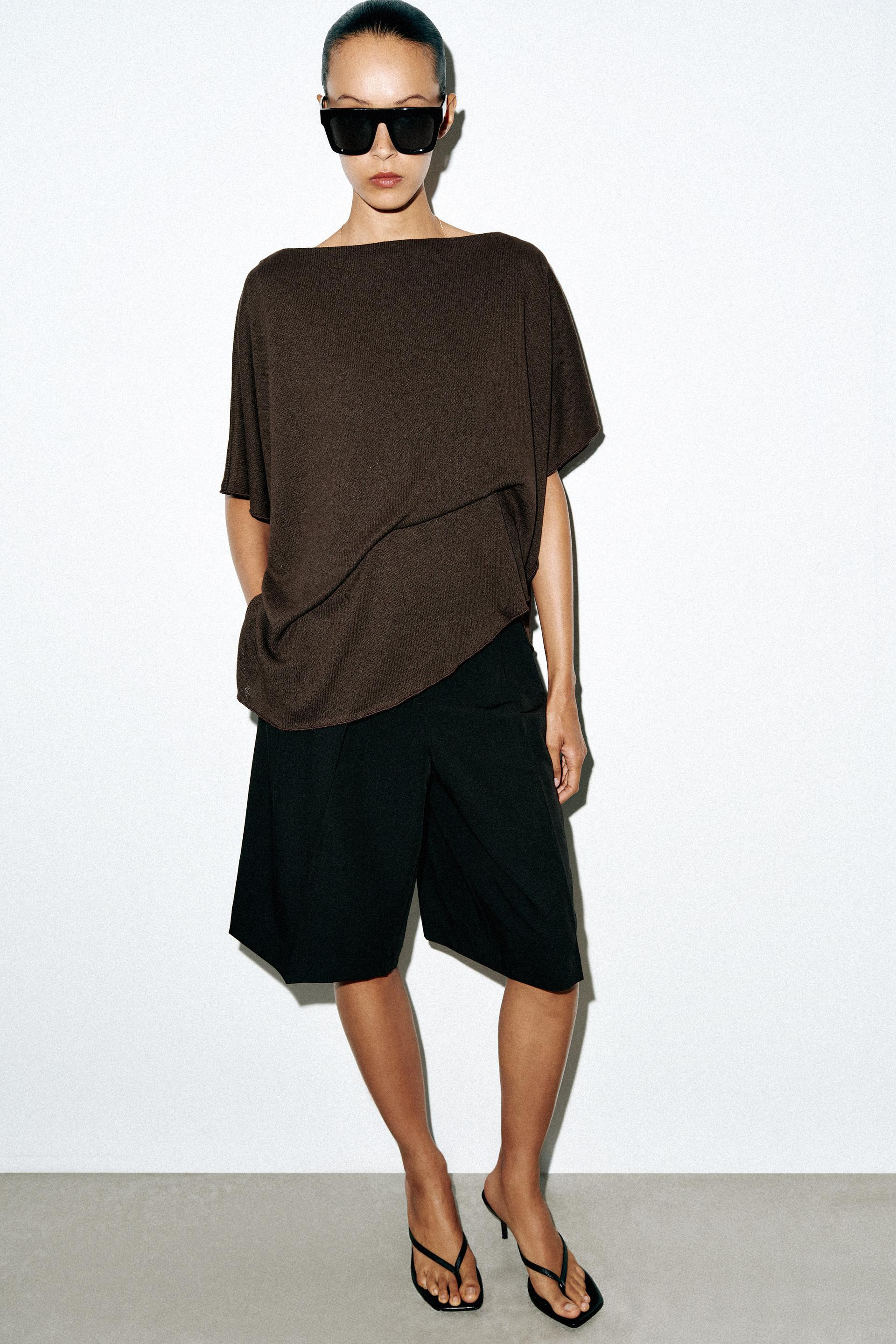 DRAPED CAPE TOP | Zara US