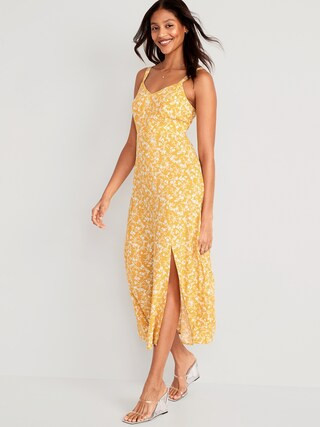 Matching Floral Maxi Slip Dress for Women | Old Navy (CA)