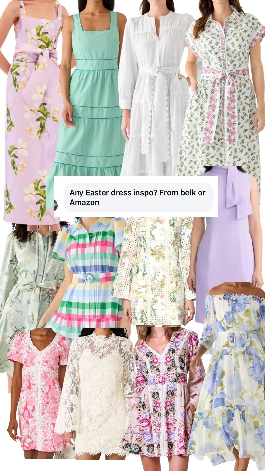 Belk understands the assignment 🤍💕

Easter Dress
