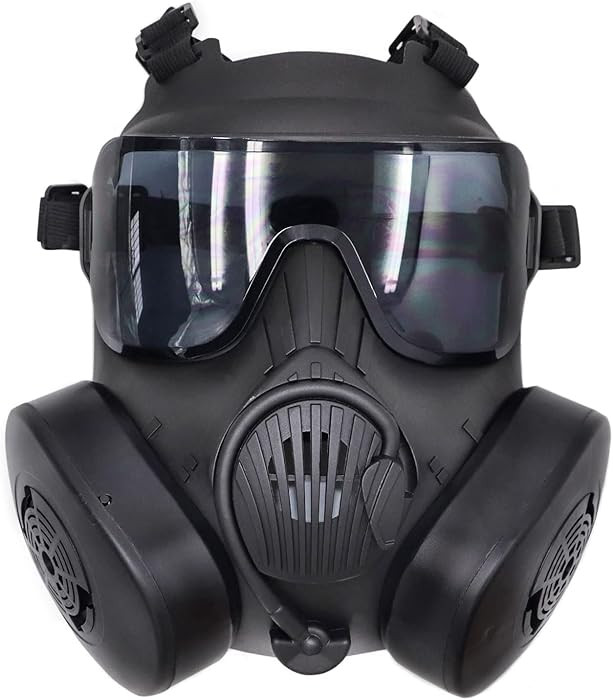 M50 Airsoft Full Face Protective Eye Protection Goggles Dummy Skull Gas Mask | Amazon (US)
