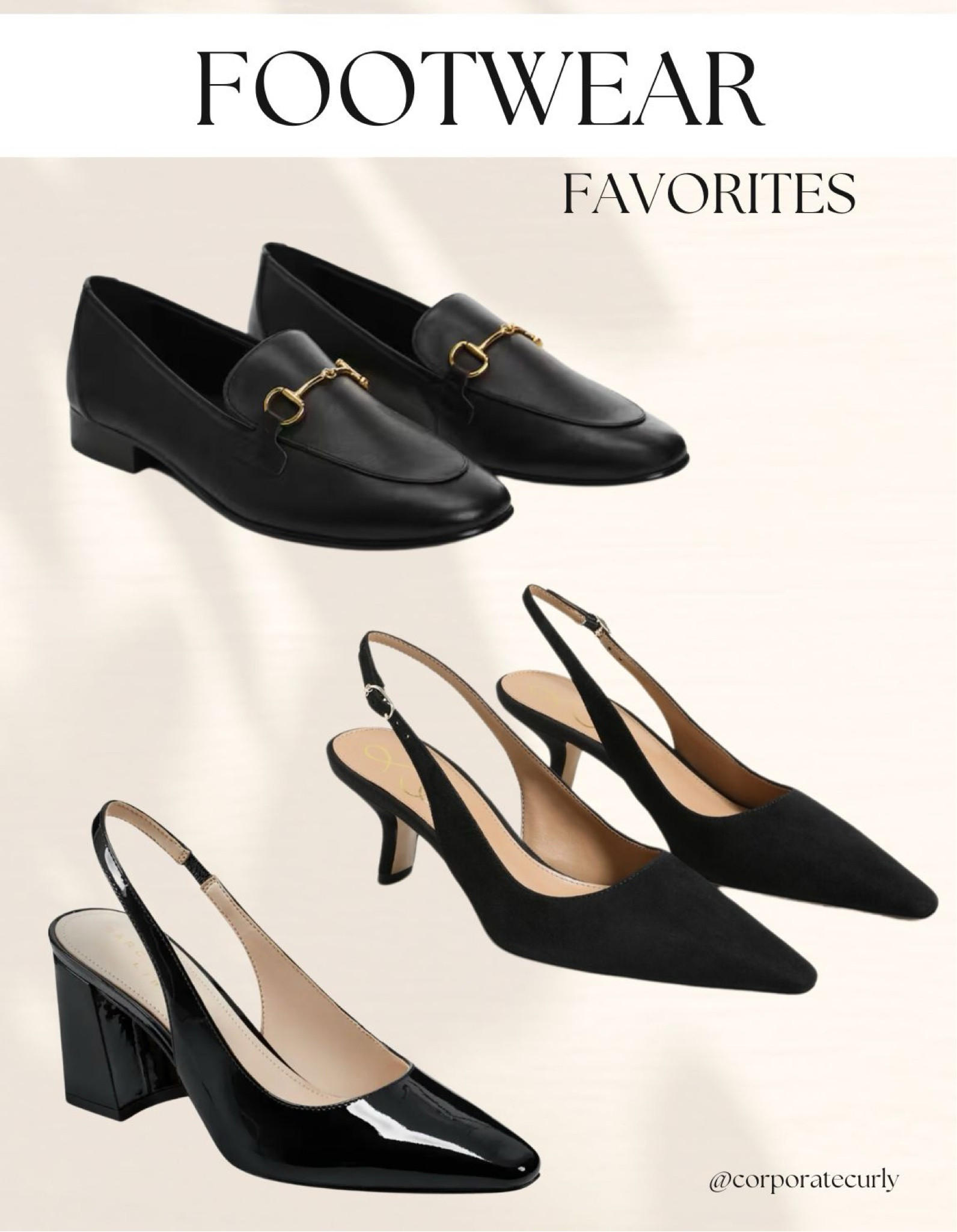 Black footwear for work

#LTKworkwear