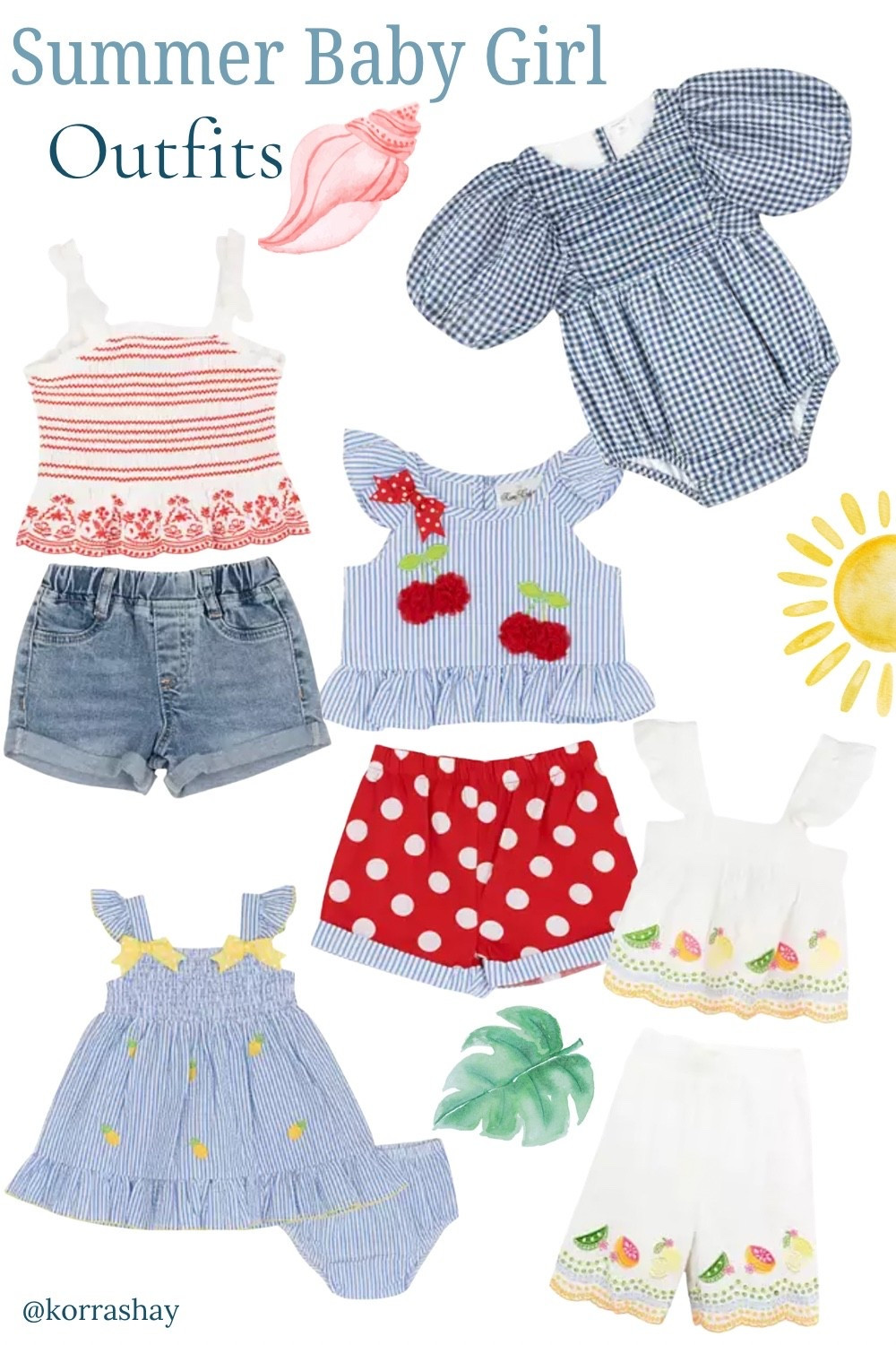 Summer baby girl outfits ☀️

#LTKmomlife #LTKBaby