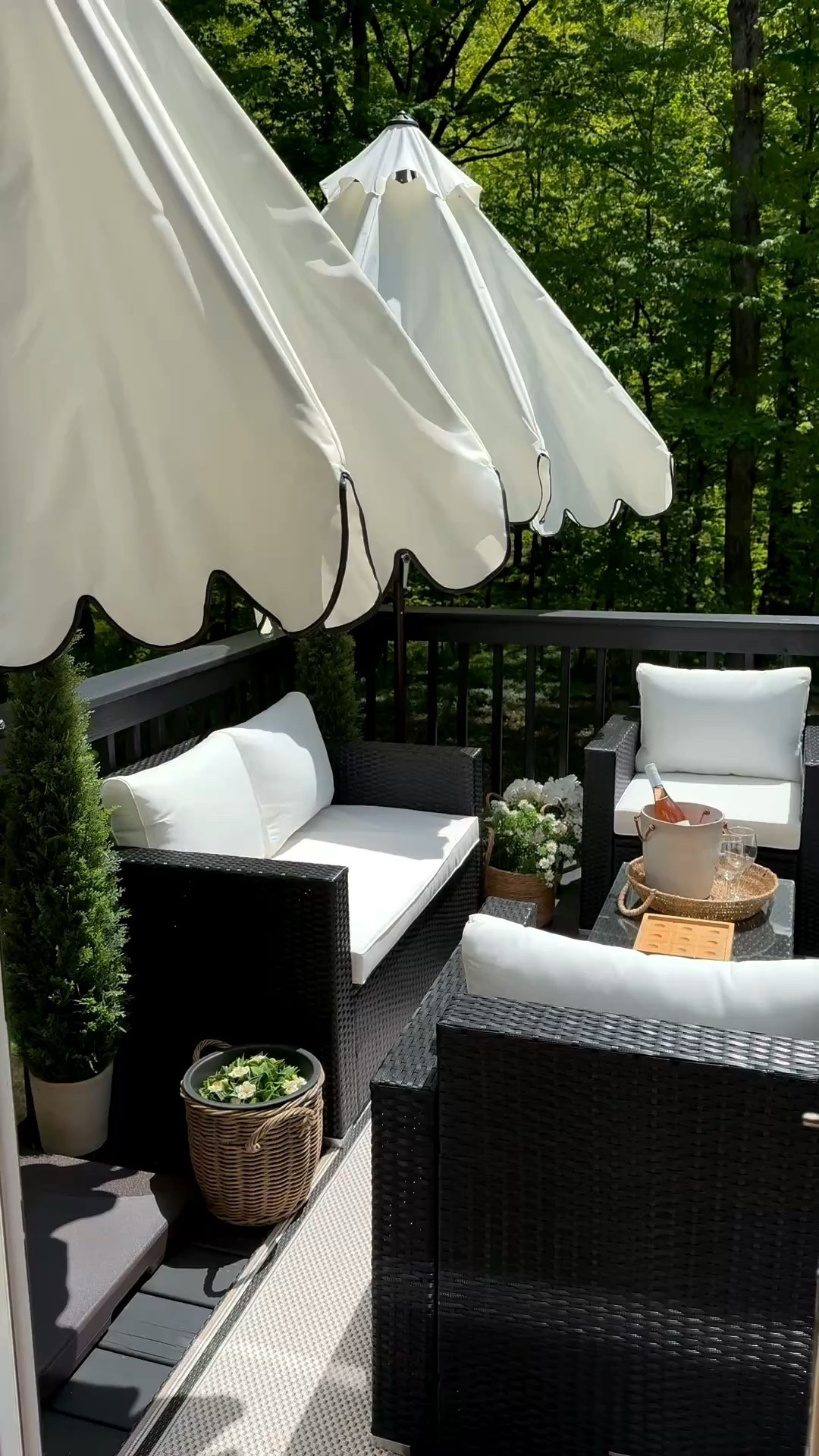 Deck decor & furniture 🤍

#LTKHome #LTKSeasonal #LTKSaleAlert