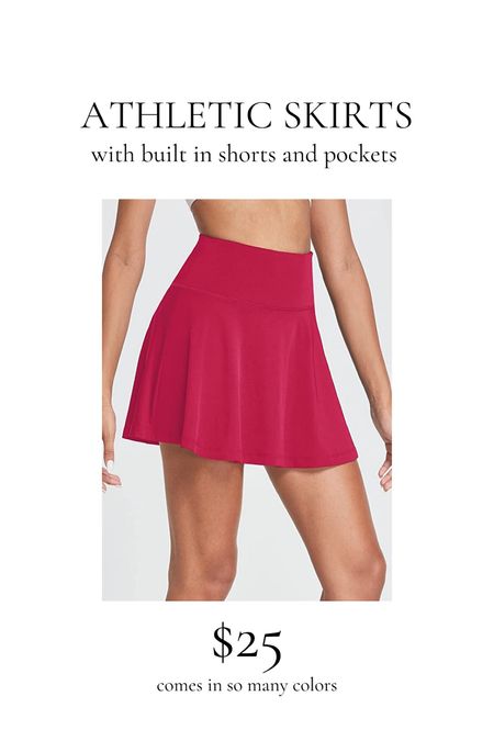 Perfect workout skirts for #tennis and #running with built in shorts and #pockets #amazon #skirt

#LTKstyletip #LTKtravel #LTKunder50