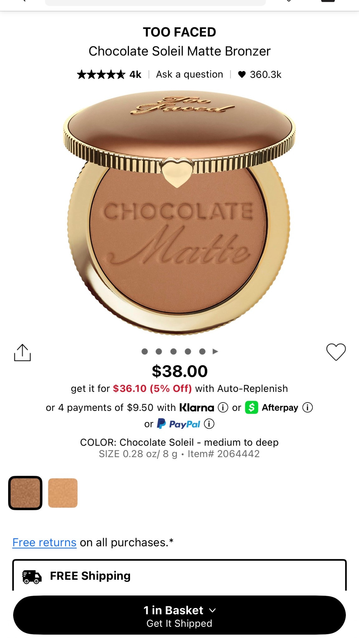 The best bronzer for summer  

#LTKFindsUnder100 #LTKStyleTip #LTKBeauty