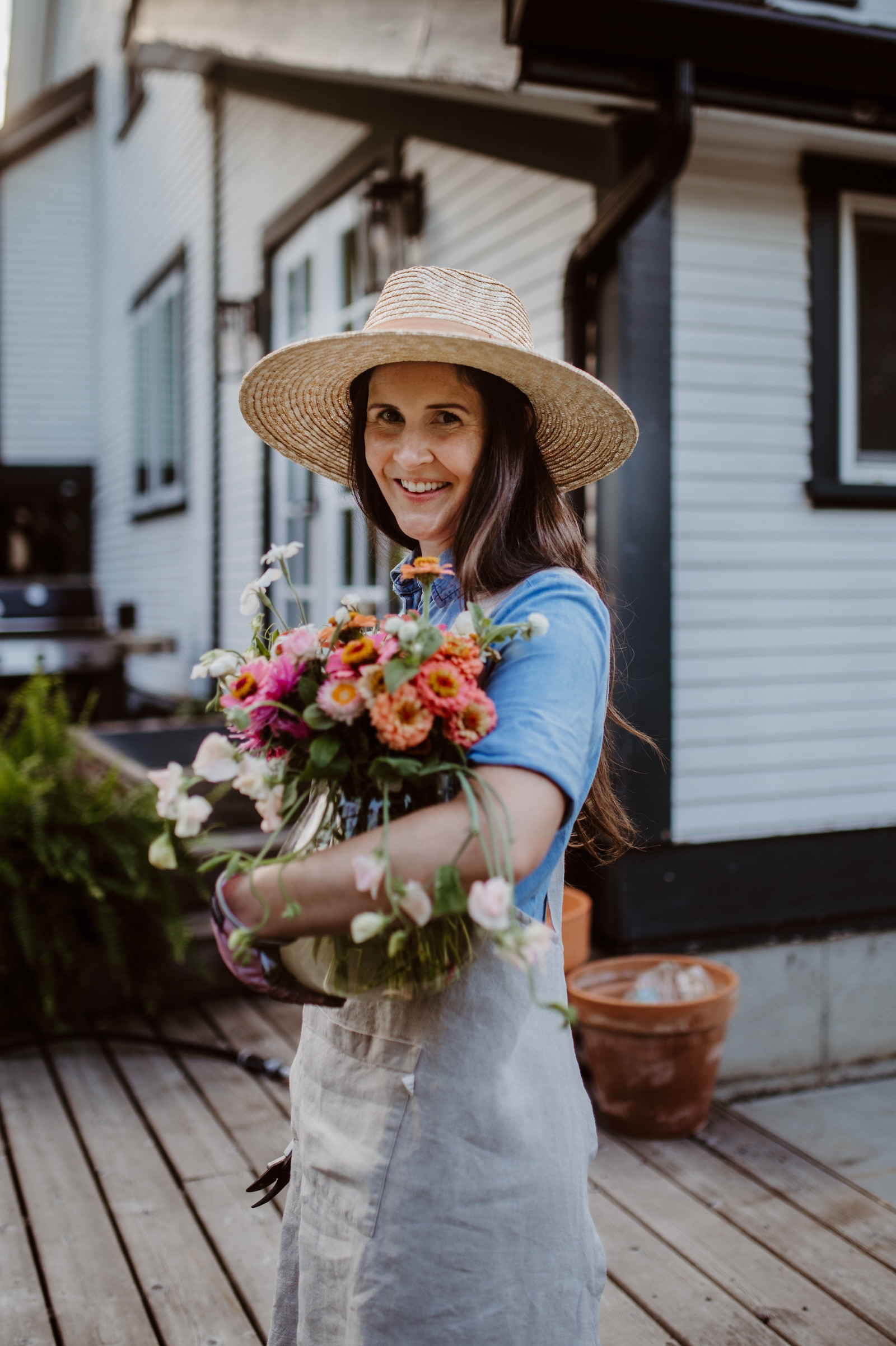 Nothing says ‘serious gardener’ like a fancy linen apron and perfectly arranged flowers. Because let’s be real—the plants may not care, but Instagram does. Here’s to putting in hours of garden work while trying to look casually cute in the dirt, because who doesn’t need a little "effortlessly earthy" content in their feed? #ForTheGram #GardeningGlam #TotallyNatural #LTKGarden #Garden #FlowerGarden #Gardening 

 #LTKHome