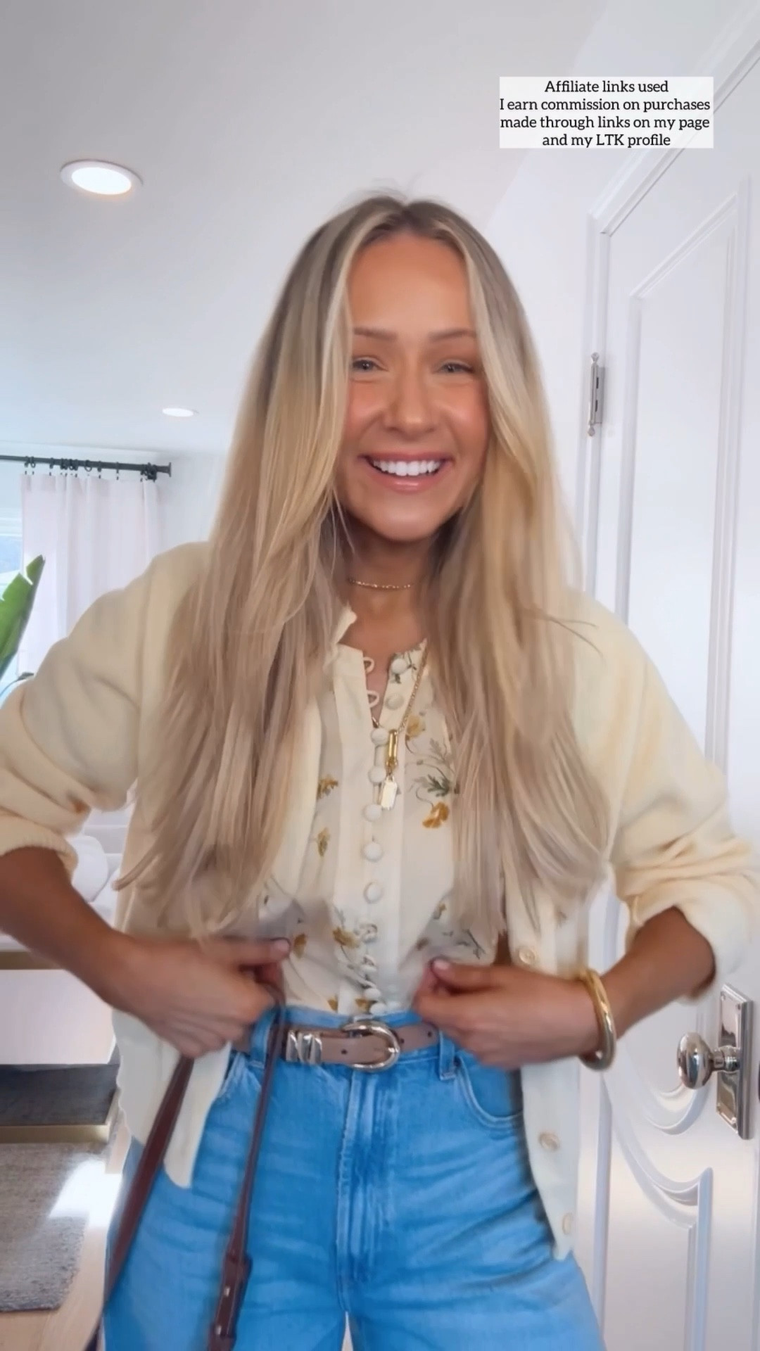 Spring transition outfit

Zara jeans
Amazon yellow sweater
Yellow floral top