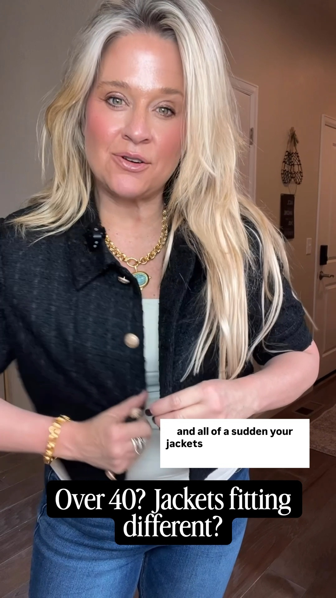 Spring looks that actually work for real life.

Midlife style for real women who want to feel confident again. Not squeezed. Not hidden. Not dressing for who they used to be.

Over 40 fashion and over 50 style should support changing bodies, perimenopause shifts, and those hormonal days when nothing feels right. That is why I choose pieces that skim instead of cling and shoes that cushion instead of punish.

Think midsize fashion with structure.
Midlife style with polish.
Mom outfits that feel elevated but still comfortable.

Because style over 45 and over 50 should feel effortless. Not stressful.

You deserve clothes that work with your body, not against it.



Helping you look good, feel good. 🤍

#LTKOver40 #LTKMidsize #LTKootd