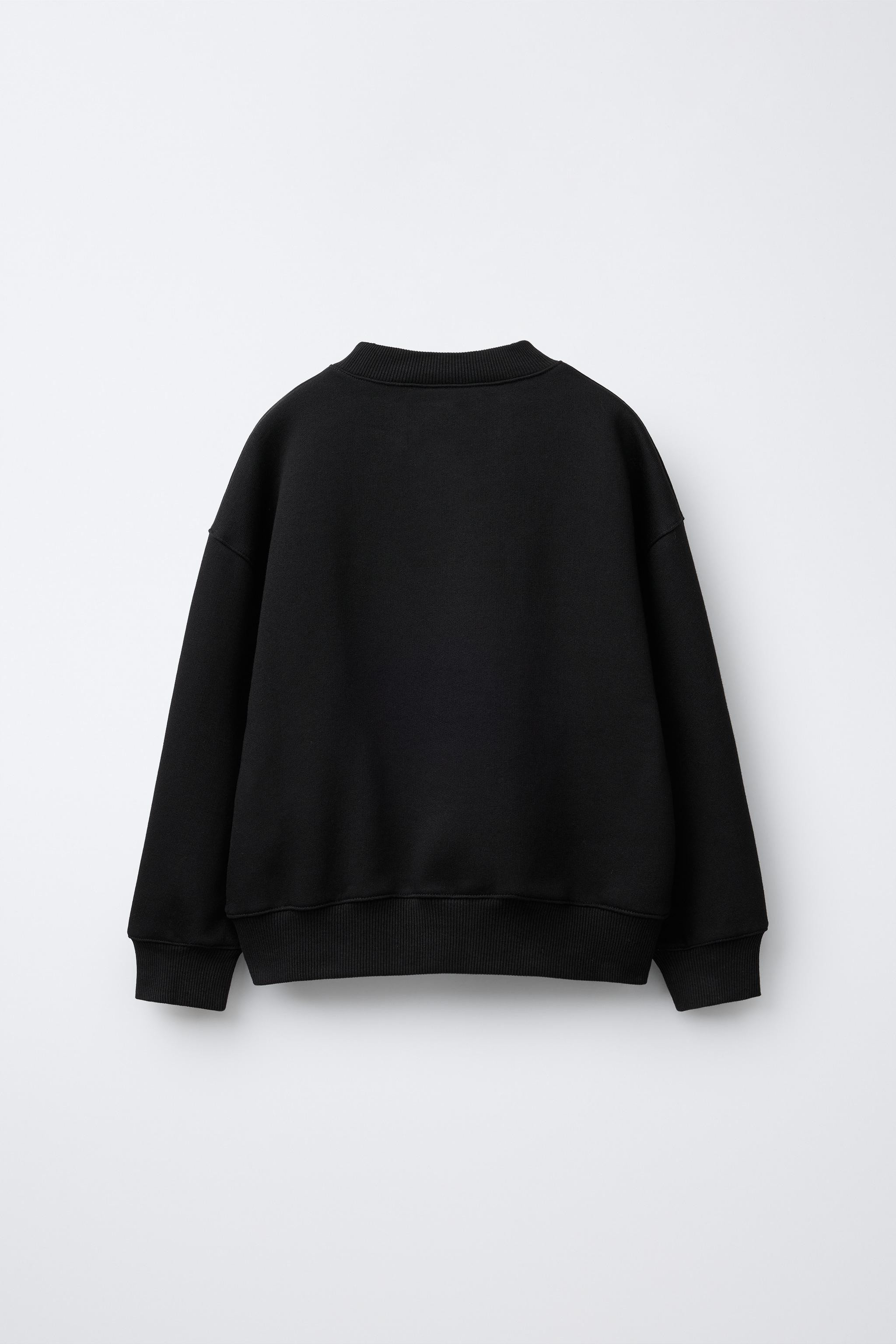 DRAWSTRING BOW SWEATSHIRT | Zara US