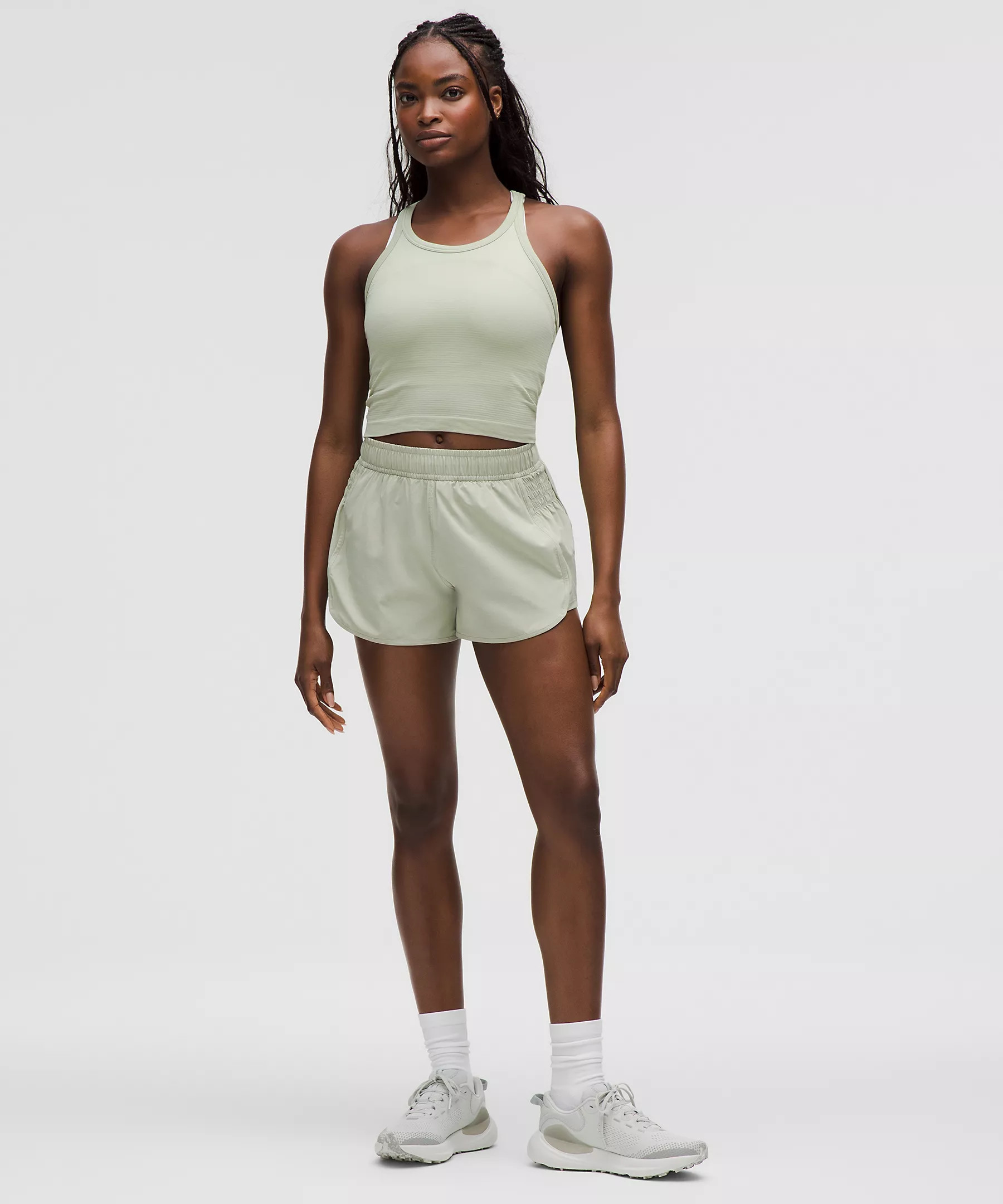 Swiftly Tech Cropped Racerback Tank Top 2.0 | Lululemon (US)