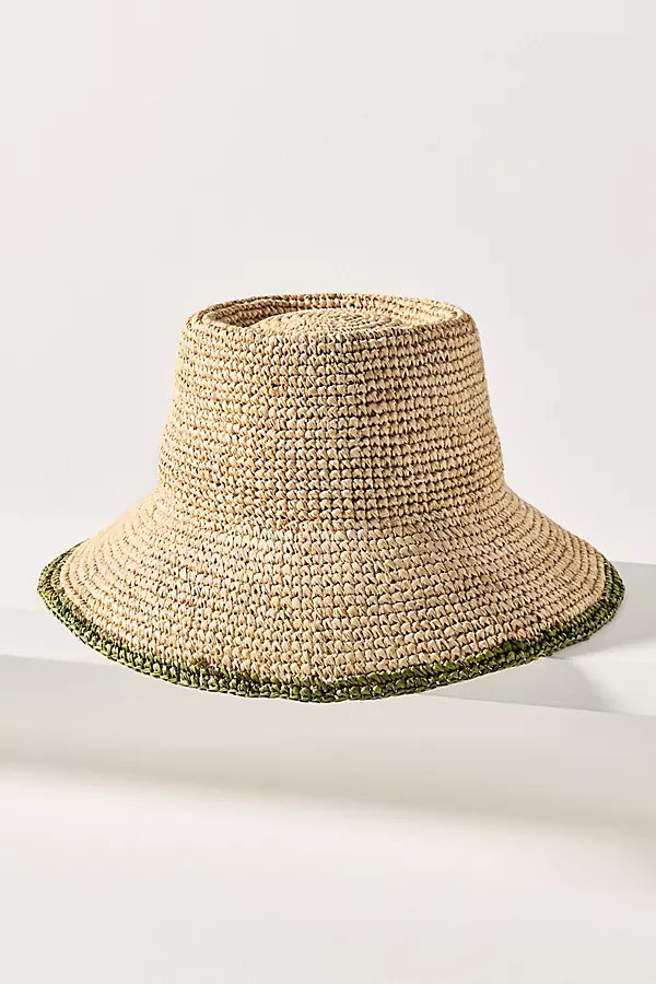 Stripe Trim Bucket Hat | Anthropologie (US)
