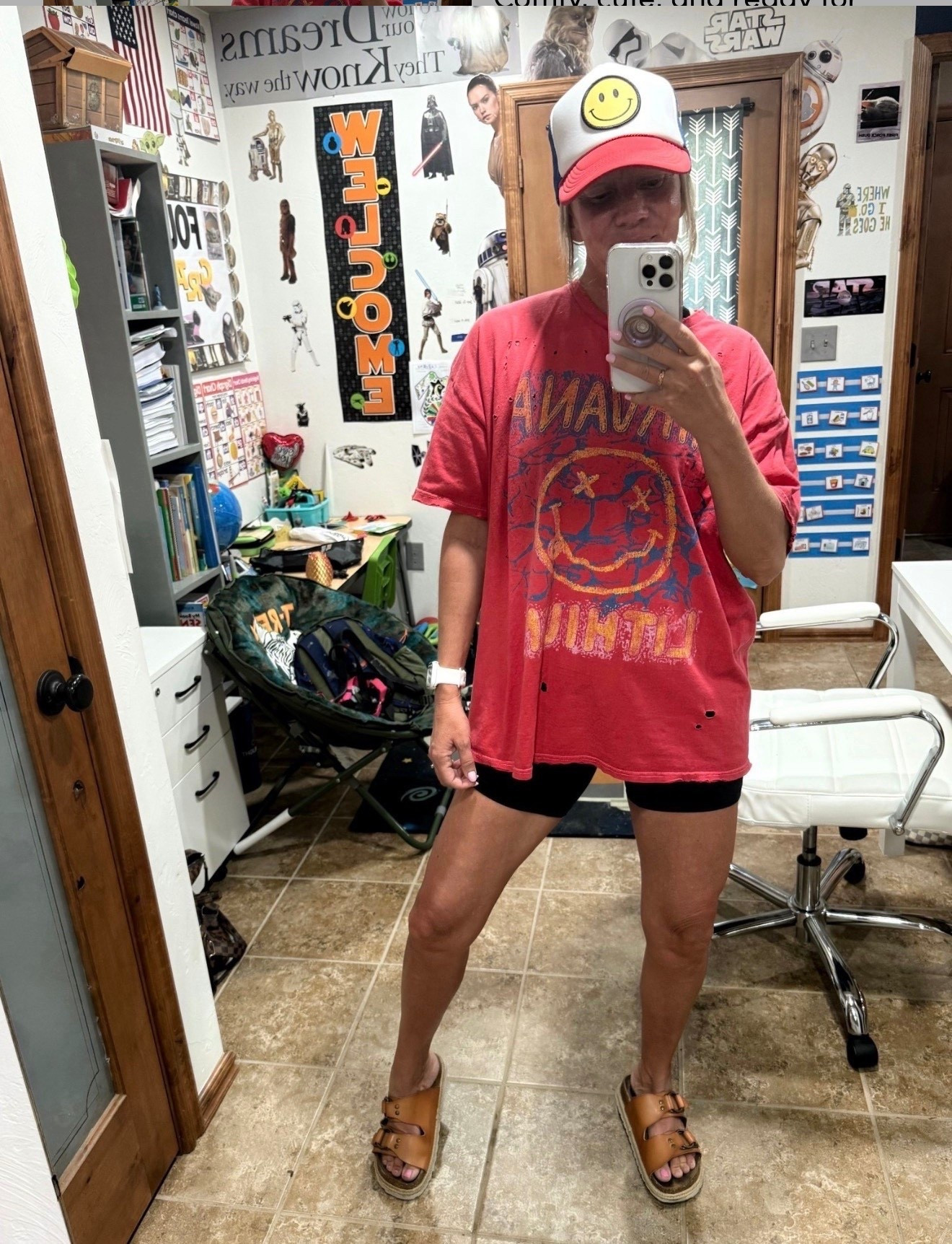 Biker shorts + a graphic tee = my go-to summer uniform ☀️ Comfy, cute, and ready for whatever the day brings.
Some days it’s errands, others it’s chasing dreams — either way, I’m showing up in style 💪✨

“The Lord will fight for you; you need only to be still.” — Exodus 14:14 🙌

#SummerStyle #GraphicTeeSeason #BikerShorts #ComfyAndCute #MomStyle #FaithAndFashion #OOTD #CasualCool #EverydayStyle #StyleWithScripture #ModestFashion #Exodus1414 #StyleInspo #ChristianWoman 


#LTKmomlife #LTKOver40 #LTKootd