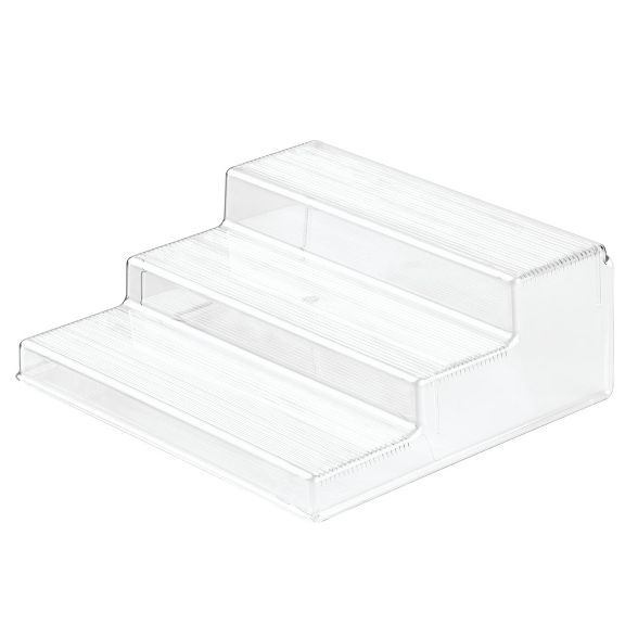 InterDesign Linus Plastic Spice Rack 3-Tier Organizer Clear | Target