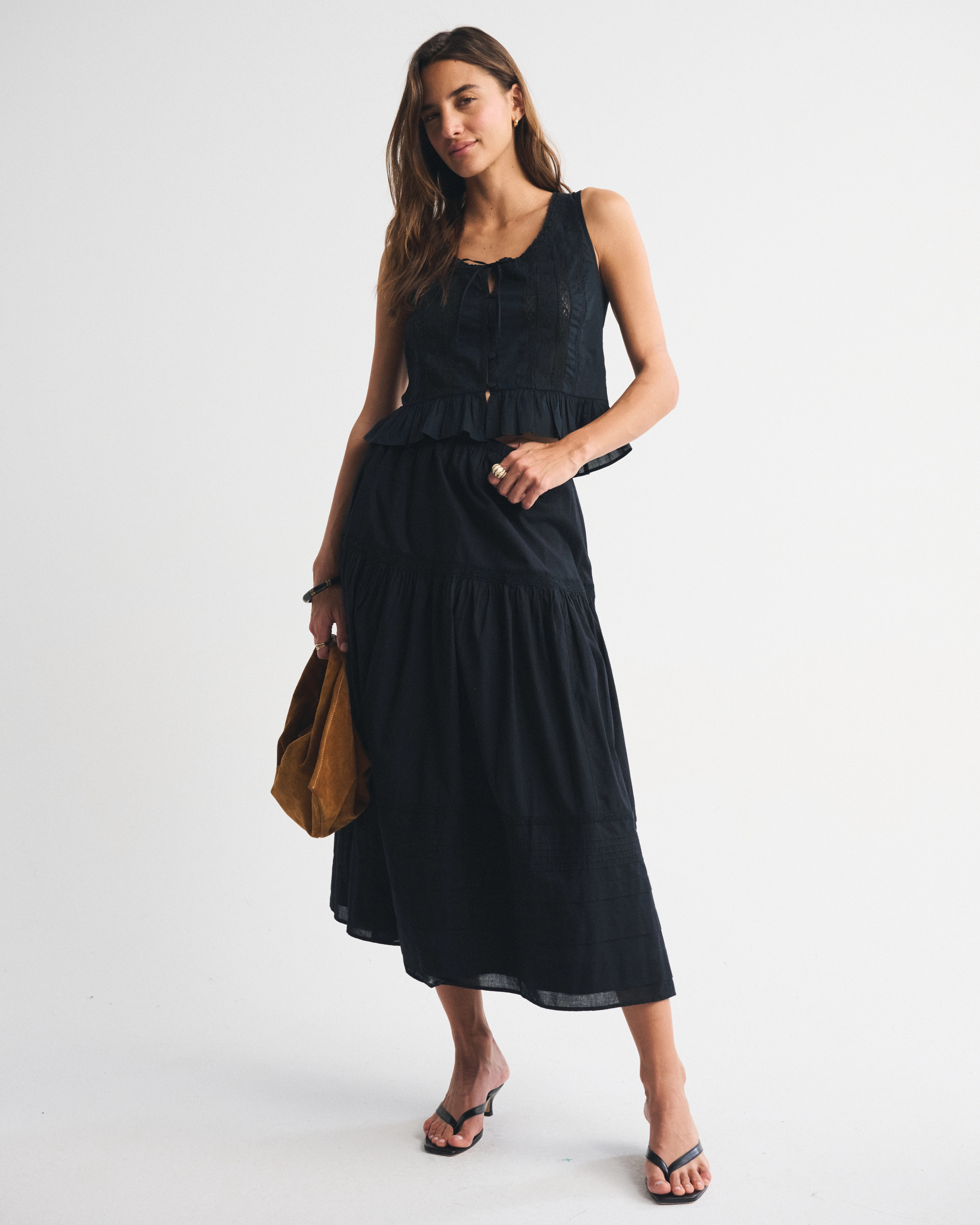 Boho Maxi Skirt | Abercrombie & Fitch (US)