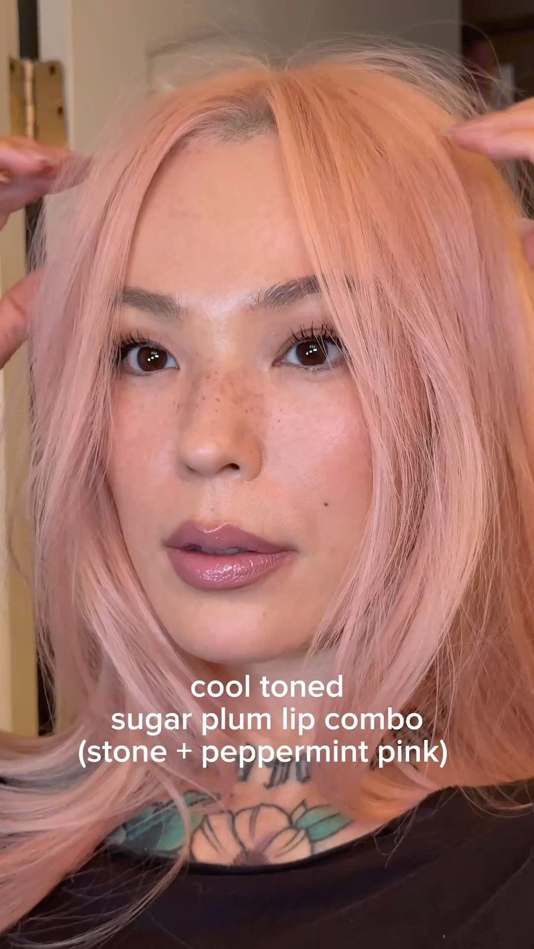 MAC lip combo in stone & pink peppermint perfect cool toned makeup for the winter and holiday season 

#LTKHoliday #LTKFindsUnder50 #LTKBeauty