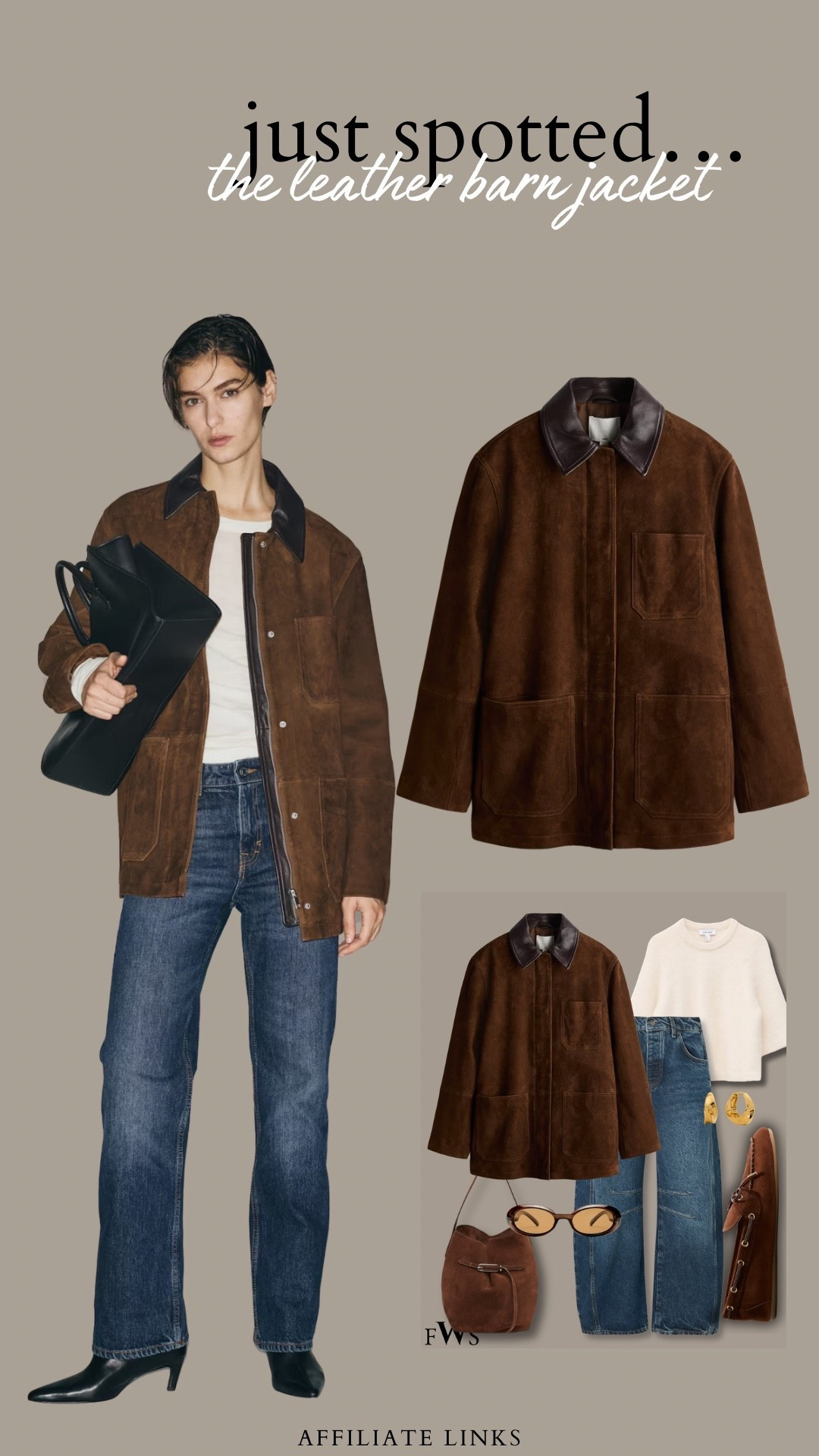 New jacket, such a beautiful well-made leather barn jacket 🤎

#LTKwinter #LTKstyletip #LTKover50style