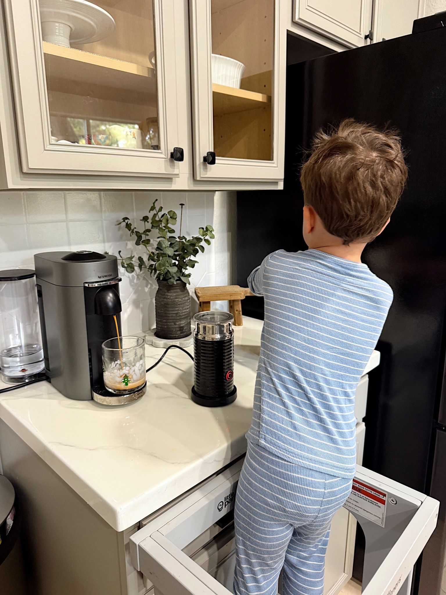 Mornings at home with my little barista ☕️🤎✨

#LTKKids #LTKHome #LTKmomlife