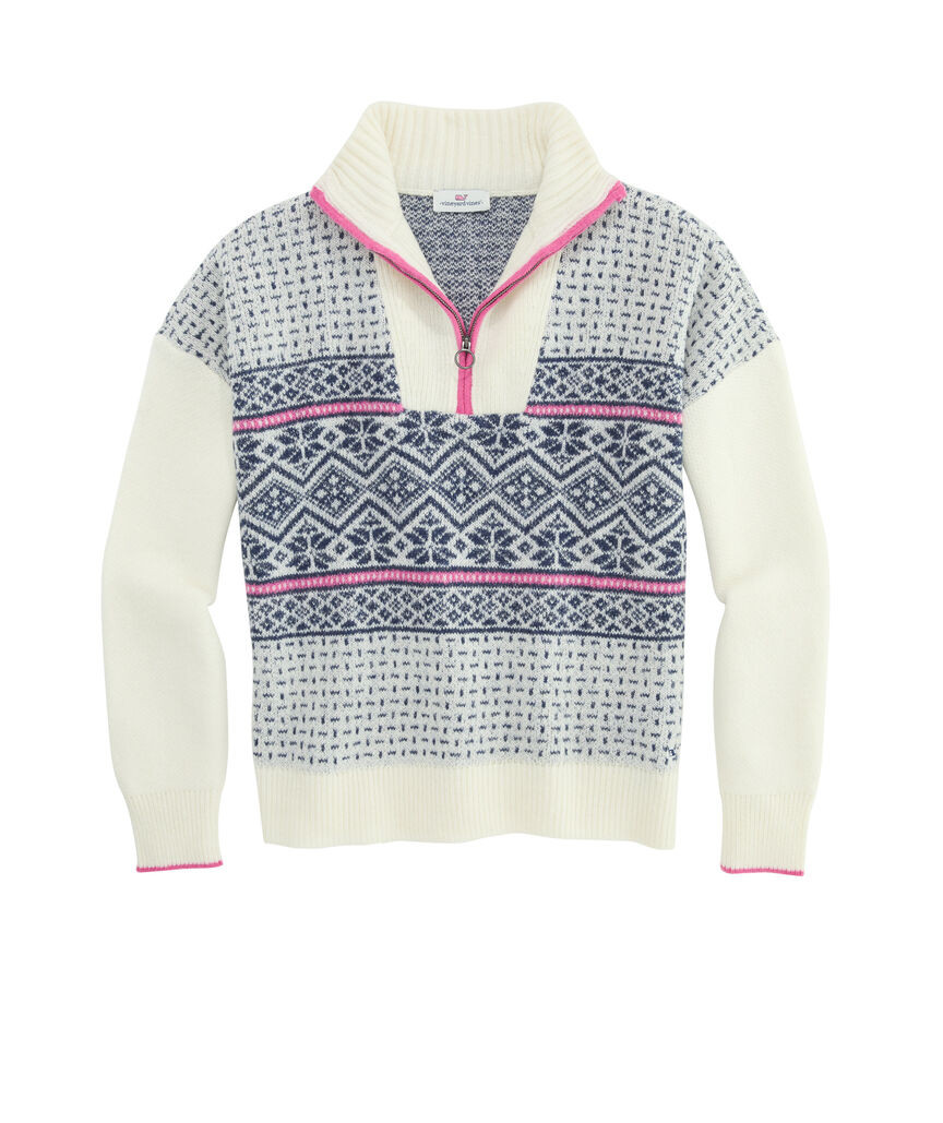 OUTLET Fair Isle Quarter-Zip | vineyard vines