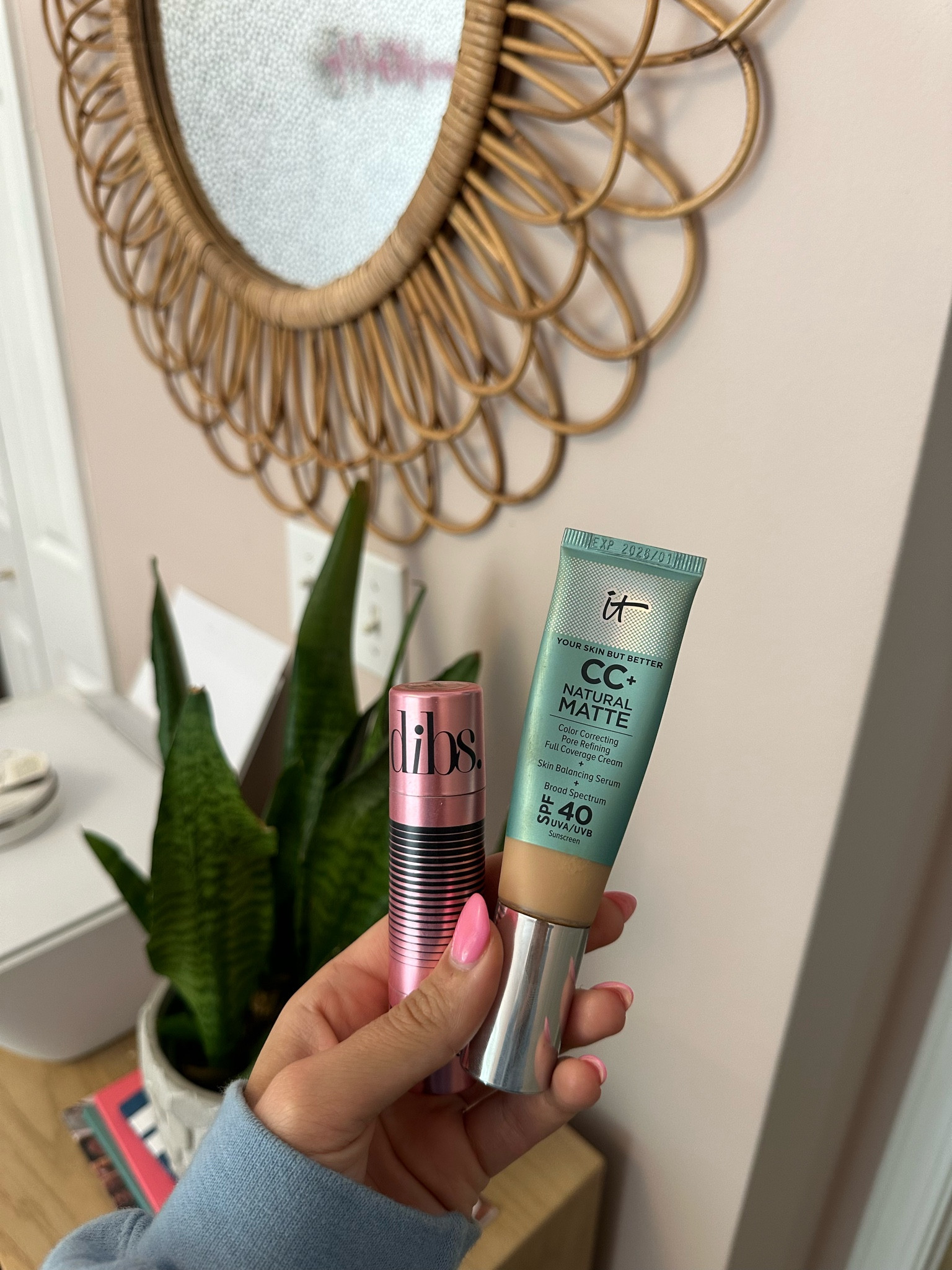 Two of my summer makeup favorites! This CC cream is perfect for oily skin! Finally a product that helps oily skin stay matte!! And i love that it has spf 40!!

This DIBS stick is also a favorite of mine!! I love the dewy look it gives without being super shiny!!! Ive gotten so many compliments on my makeup since using this stick!! It’s currently on sale too! Use code ‘BLUSHBOGO’ for 50% off! 

#LTKBeauty #LTKSaleAlert #LTKSummerSales