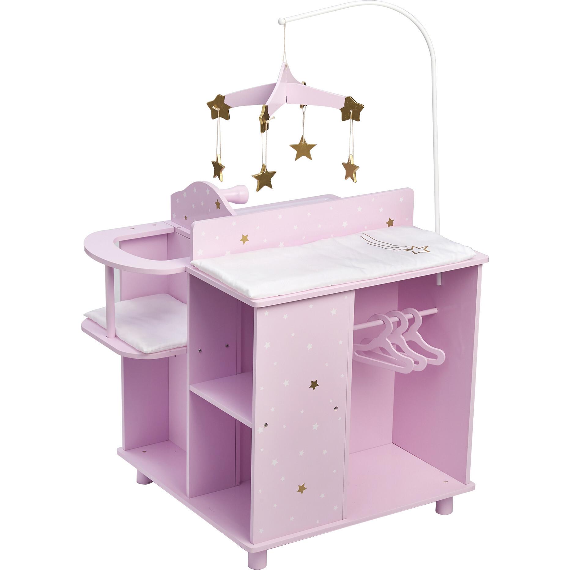 Twinkle Stars 4-in-1 Baby Doll Nursery & Changing Station, Purple | Maisonette