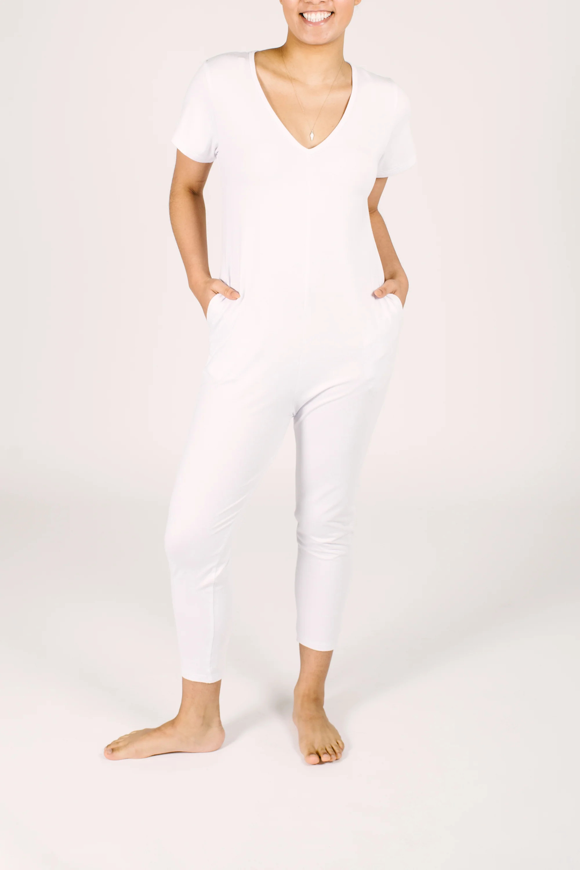 Smash + Tess | The Sunday Romper in Bridal White | SMASH+TESS