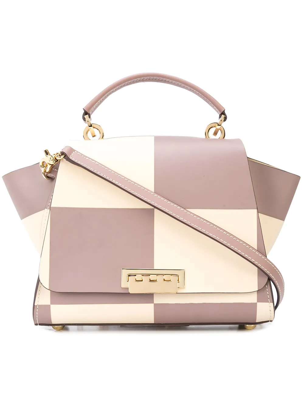 Zac Zac Posen Eartha Checkmate backpack - Purple | FarFetch US