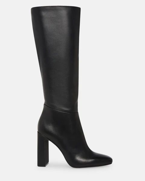 ALLY BLACK LEATHER | Steve Madden (US)