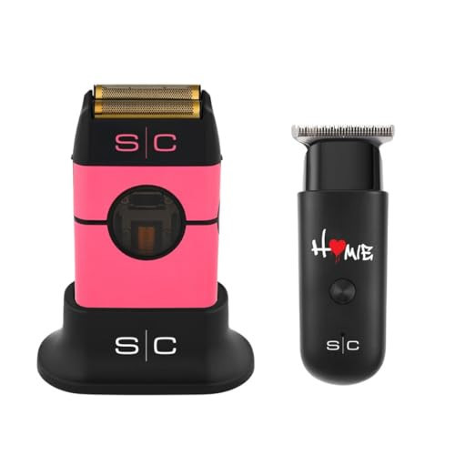 StyleCraft Instinct Metal Foil Shaver with IN2 Vector Motor & Homie Mini Cordless Trimmer with Japanese Stainless Steel Blade, USB-C Rechargeable | Amazon (US)