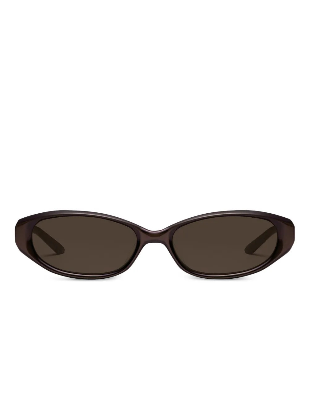 Gentle Monster Monica R11 cat-eye frame sunglasses - Brown | Farfetch Global