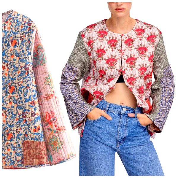 Quilted Patch Pocket *REVERSIBLE* Assouline Jacket | James Ascher