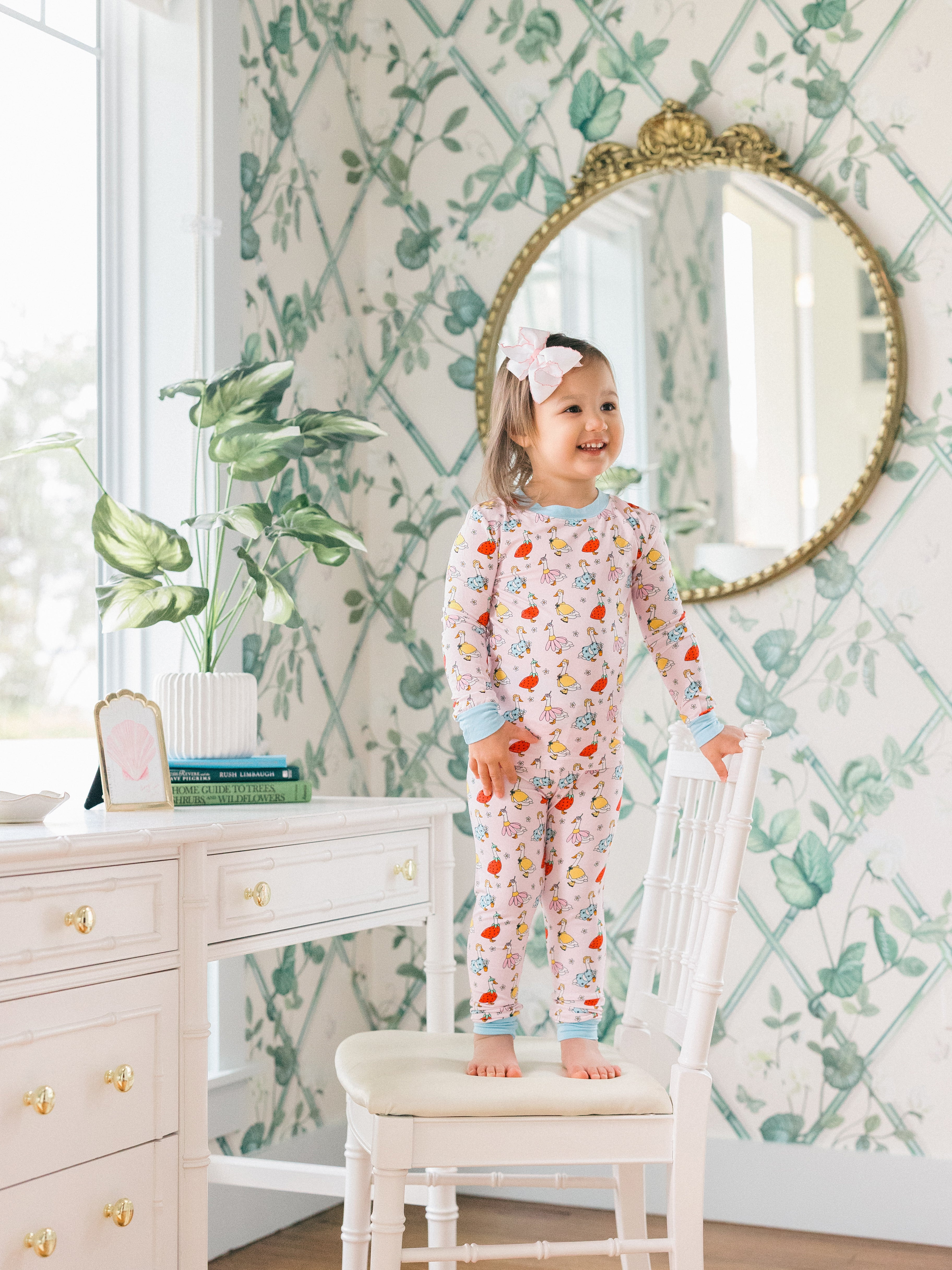 Silly Goose Bamboo PJ Set | Poppy Kids Co