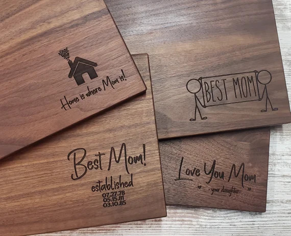 Mother's Day Gift Personalized Cutting Board Maple or | Etsy | Etsy (US)