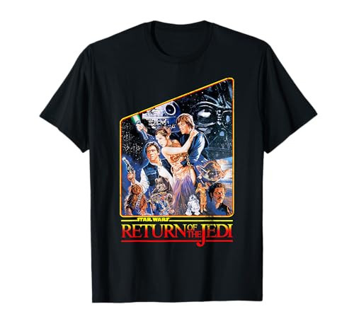 Star Wars Return of the Jedi Epic Full Cast Poster T-Shirt | Amazon (US)
