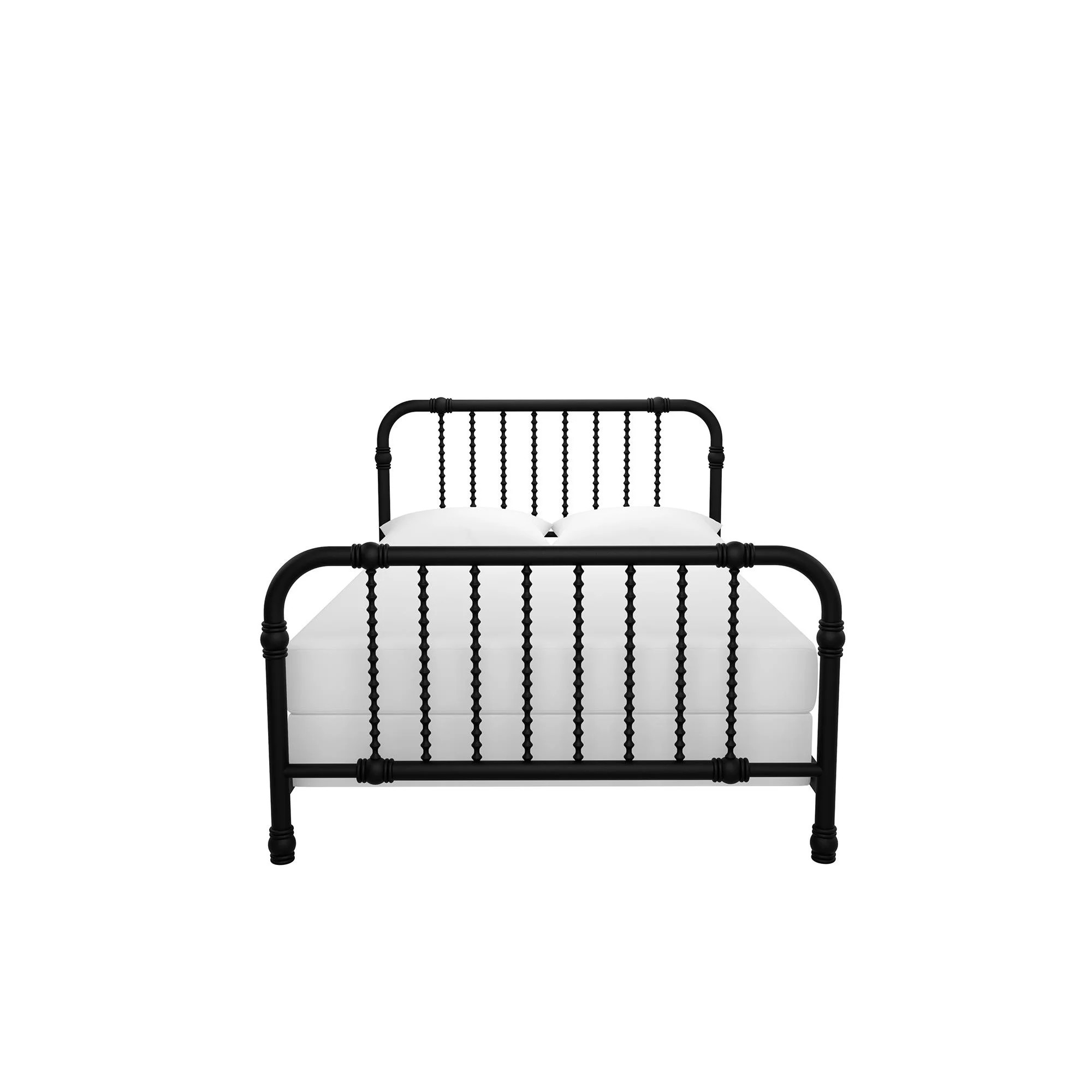 Little Seeds Monarch Hill Wren Metal Bed Full, Black | Walmart (US)