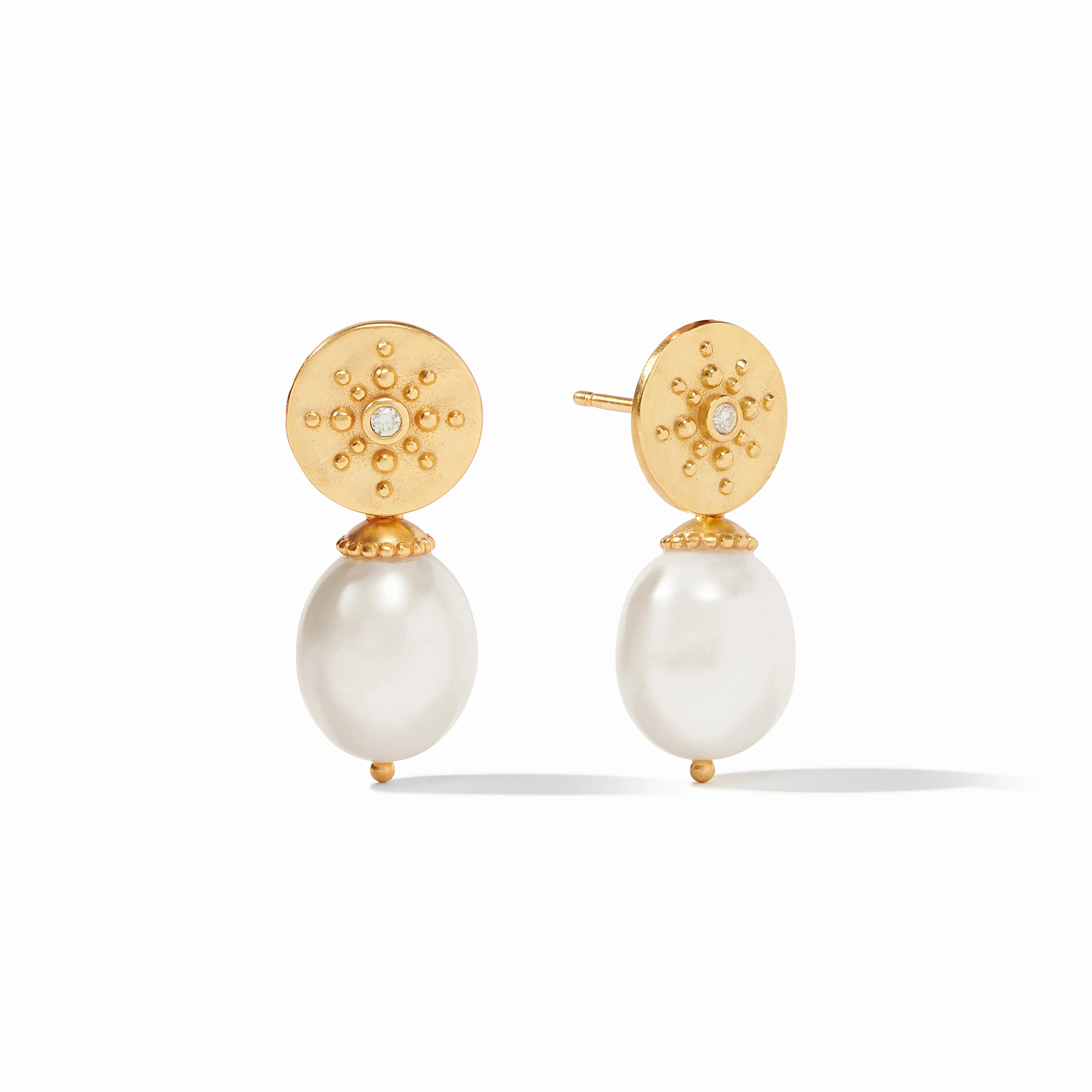 Nova Pearl Drop Earrings | Julie Vos | Julie Vos