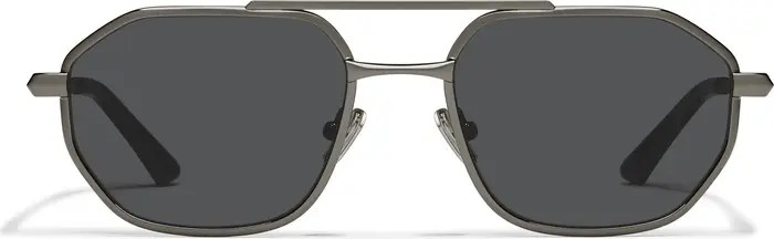 QUAY En Route 57mm Aviator Sunglasses | Nordstrom | Nordstrom