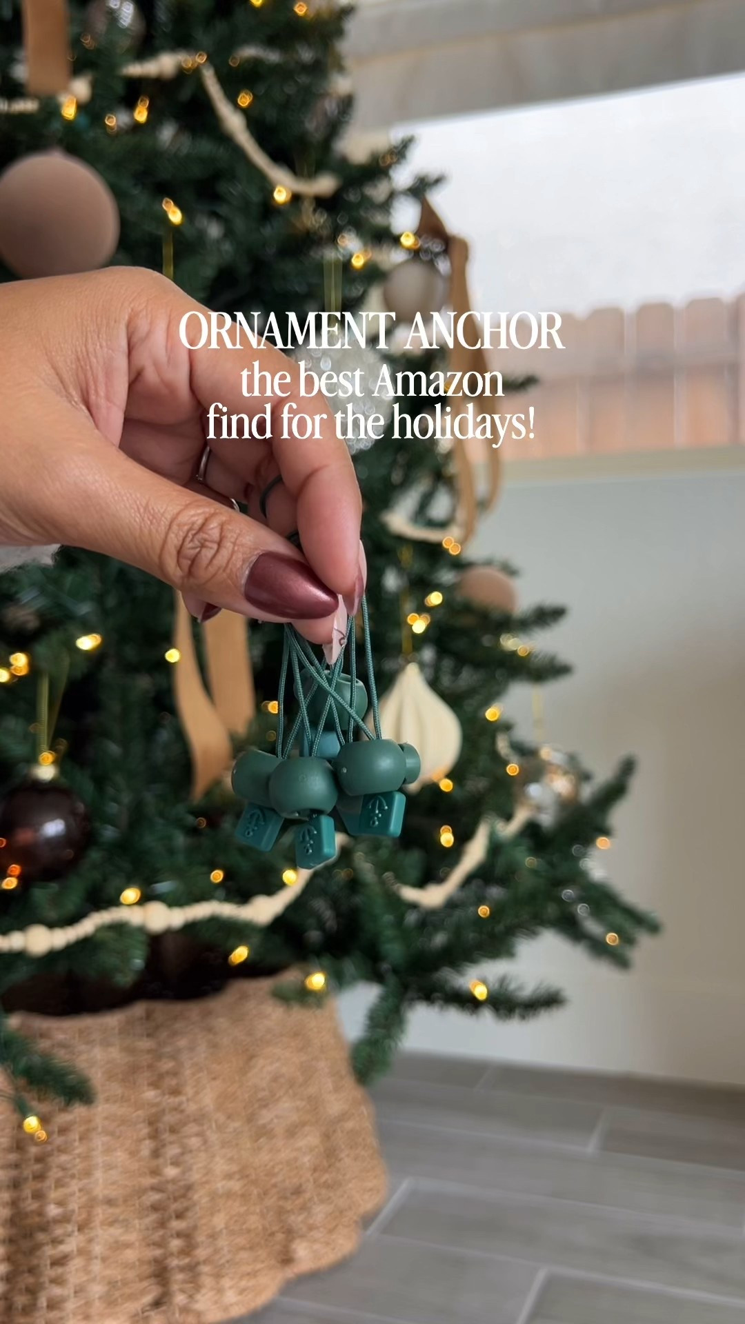 These ornament anchors are perfect for holding your ornaments in place especially your glass and heirloom ornaments. They stay secure on your tree even with pets and children around. I love how they’re discreet, too! 

#LTKHoliday
