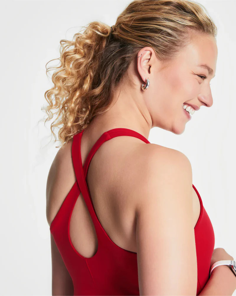 SPANX® Get Moving Contour Crossback Shelf Tank | Spanx