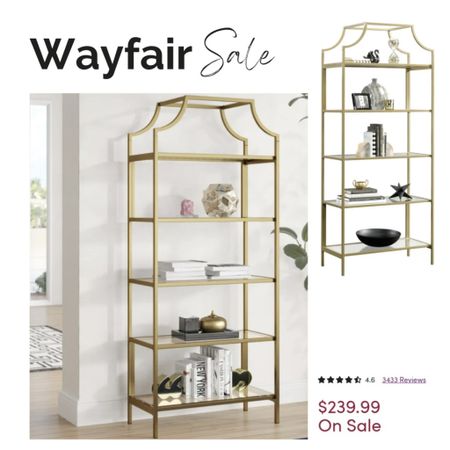 Wayfair Sale Finds 
•
•
Bookcase, Bookshelf, Organization, Living Room Decor, Living Room Furniture 