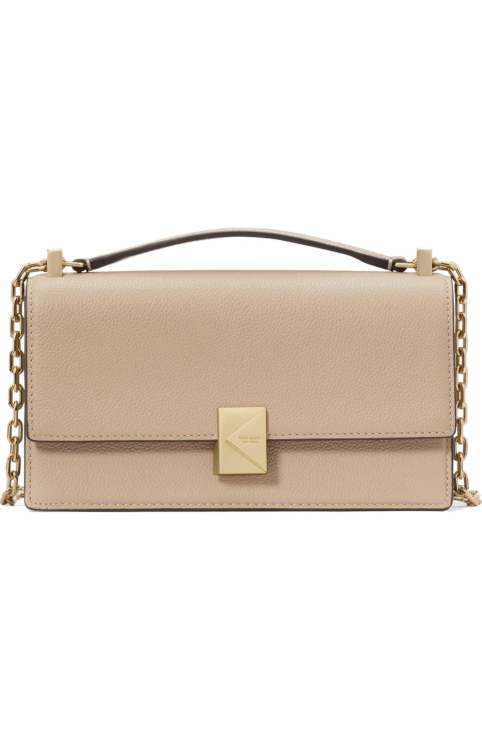 Kate Spade New York deco pebble leather convertible crossbody bag | Nordstrom | Nordstrom